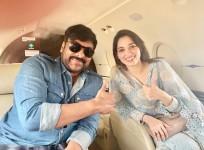 Chiranjeevi with Tamannaah Bhatia