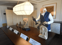 PM Modi bringing gods back home