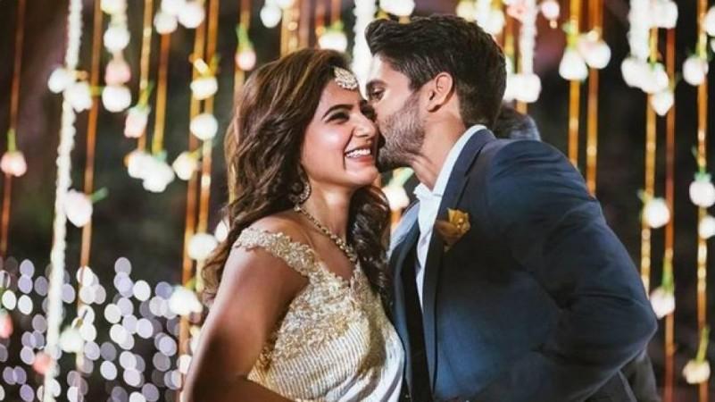 Samantha with her husband Naga Chaitanya Akkineni Akkineni Samantha with her husband Naga Chaitanya Akkineni
