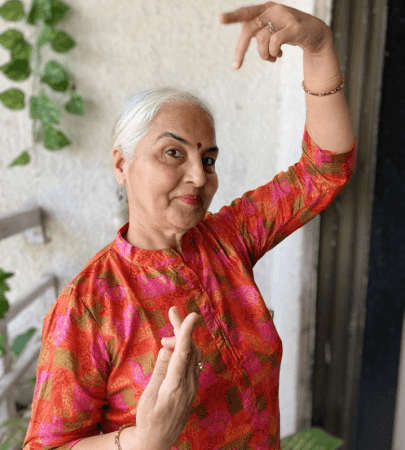 Ravi Bala Sharma, popularly known as Dancing Dadi Ravi Bala Sharma, popularly known as Dancing Dadi