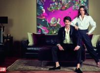 Mahesh Babu poses with his wife Namrata Shirodkar