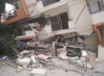 Building collapse at Kasturi Nagar near Banaswadi, Bengaluru