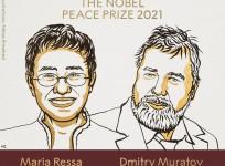 Russian journalists win 2021 Noble Peace Prize for safeguarding freedom of expression