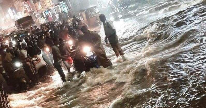 Heavy rains batter Hyderabad, inundate low-lying areas
