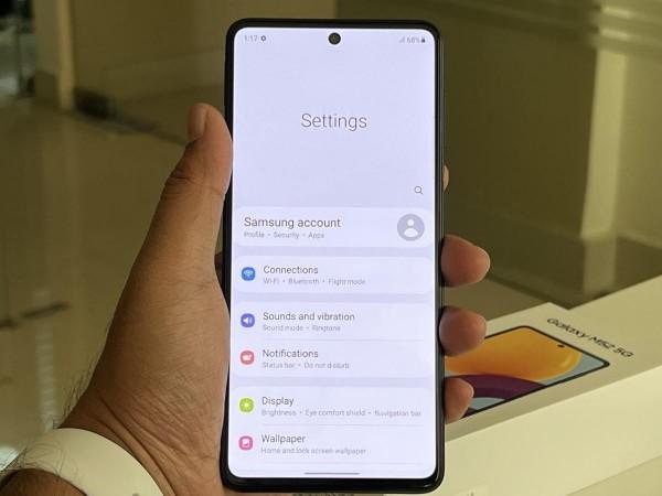 Samsung Galaxy M52 5G review Samsung Galaxy M52 5G review