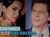 Kangana Ranaut criticizes Shah Rukh Khan, shows example of Jackie Chan