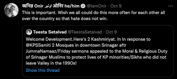 Kashmiri mosques in solidarity with J&K minorities; appeal to Muslims amid civilian killings