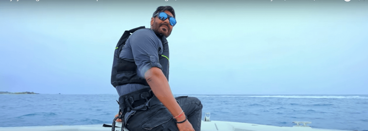 Ajay Devgn will take on the wild sea and sharks on the adventure show Ajay Devgn on the adventure show will take on the wild sea and sharks