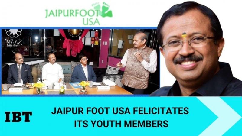 Jaipur Foot USA felicitates its youth members at NY event; how their contributions benefit millions Jaipur Foot USA felicitates its youth members at NY event; how their contributions benefit millions