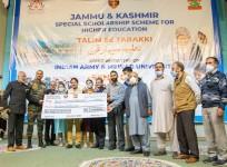 INDIAN ARMY FACILITATES STUDENTS OF J&K TO PURSUE HIGHER EDUCATION AT MEWAR UNIVERSITY