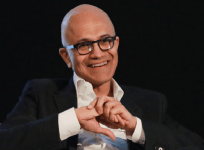 Satya Nadella moved from being the CEO to Chairman earlier in June 2021