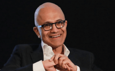 Satya Nadella moved from being the CEO to Chairman earlier in June 2021