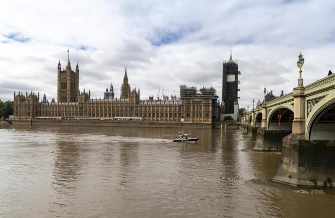 IANS London, Sept. 9, 2020 (Xinhua) -- Photo taken on Sept. 8, 2020 shows a general view of the Houses of Parliament in London, Britain. Crucial talks aimed at finding a post-Brexit trade deal between Britain and the European Union (EU) opened Tuesday in Londo