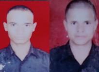 Riffleman Vikram Singh Negi and Riffleman Yogambar Singh