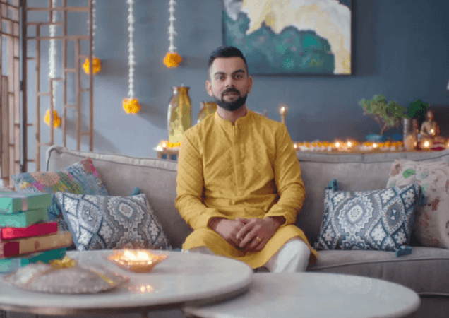 Last year, Virat Kohli urged his fans to not burst crackers during Diwali celebrations Last year, Virat Kohli urged his fans to not burst crackers during Diwali celebrations