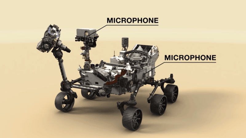 perseverance microphone