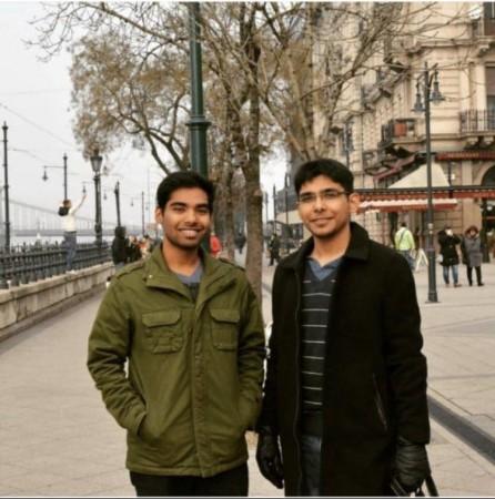 Neel Joshi (right) with late Capt. Jayant Joshi Neel Joshi (right) with late Capt. Jayant Joshi