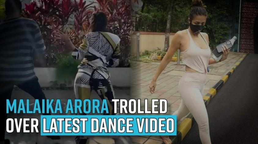 Malaika Arora trolled over latest dance video Malaika Arora trolled over latest dance video