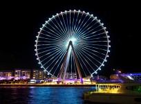 At 820 feet, Dubai Eye is now the largest observatory giant wheel in the world