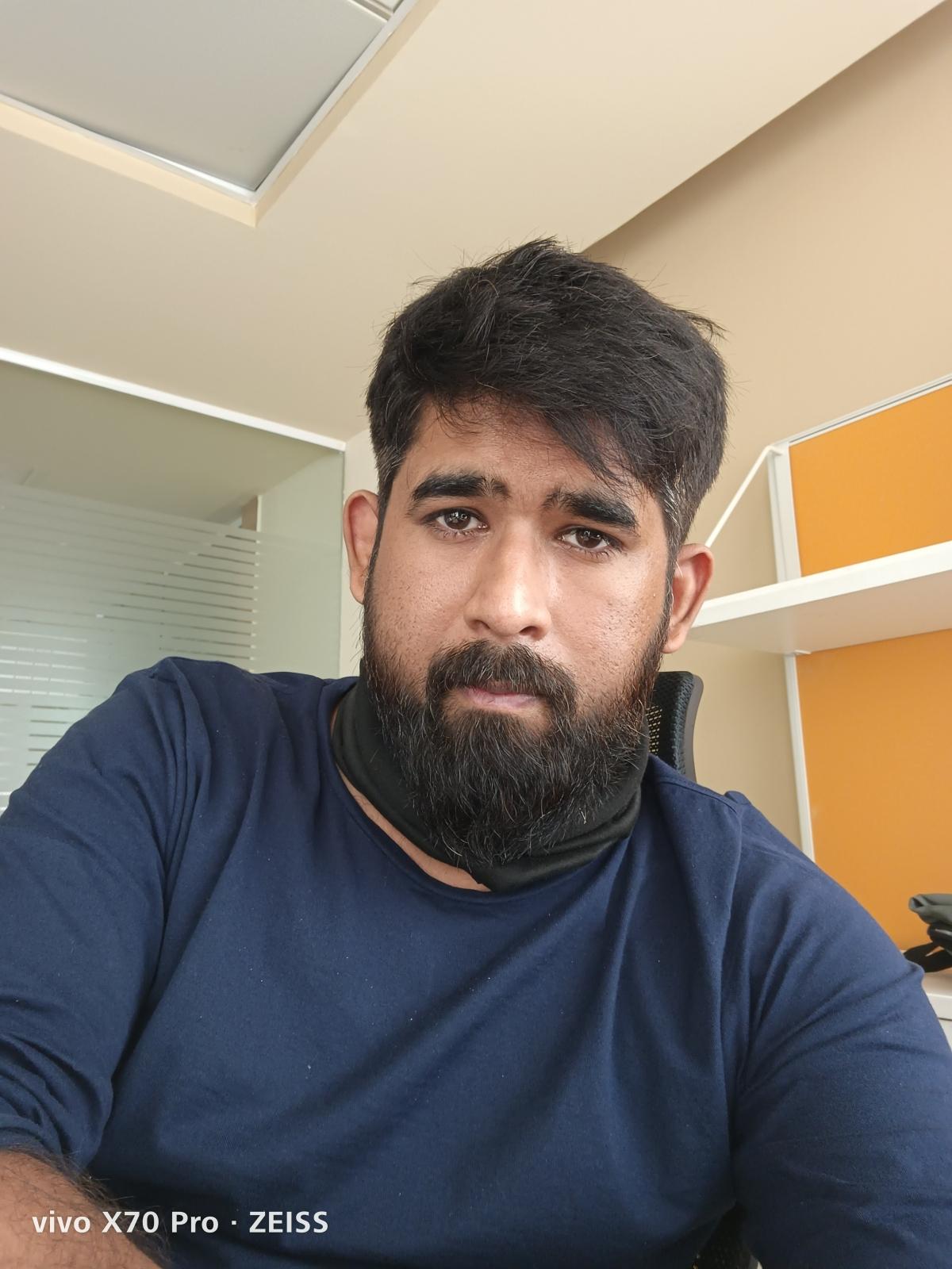 Vivo X70 Pro camera sample: Selfie camera Vivo X70 Pro camera sample