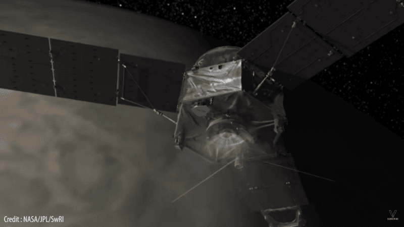 Youtube Screenshot juno spacecraft