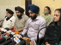 Family members of T S Wazir at Jammu