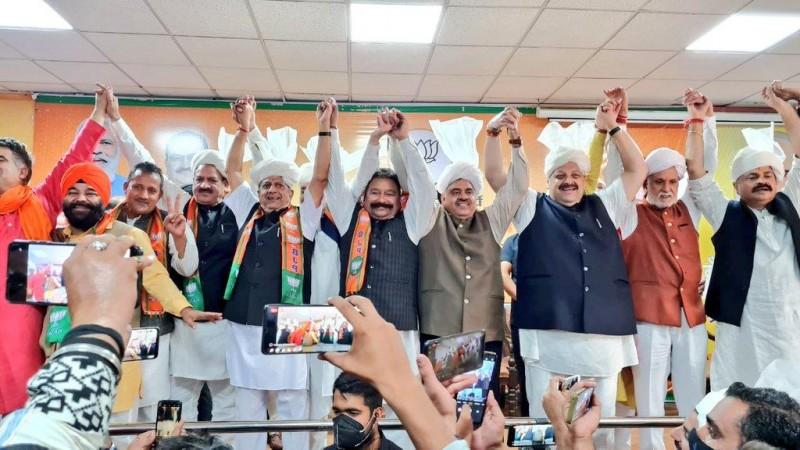 NC leaders join BJP