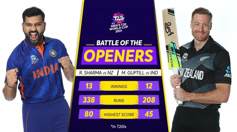 India vs New Zealand T20 World Cup Match. India vs New Zealand