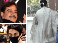 Shatrughan Sinha, Aryan Khan, Poonam Sinha