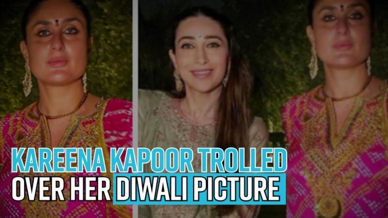 Kareena Kapoor trolled over her Diwali picture