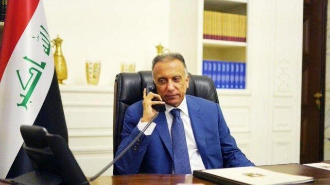 Iraqi Prime Minister Mustafa al-Kadhimi. Iraqi Prime Minister Mustafa al-Kadhimi.