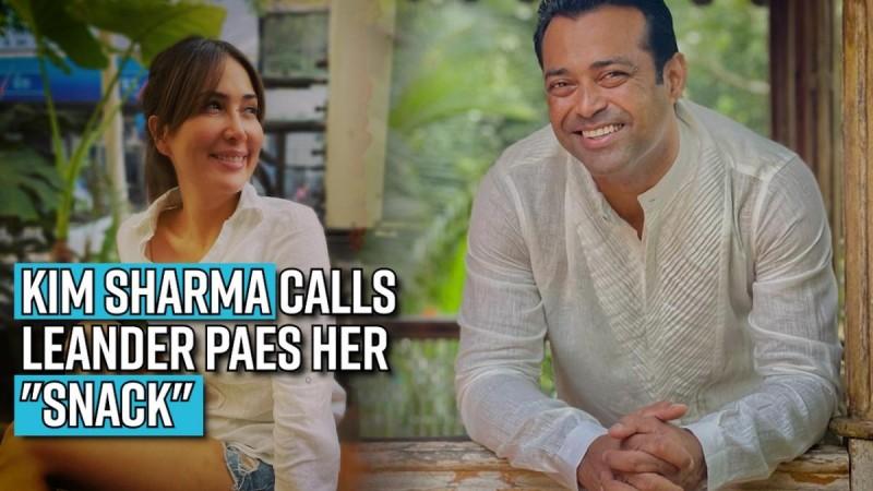 After Nick Jonas & Priyanka Chopra, Kim Sharma calls Leander Paes her