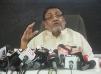 Mumbai: Maharashtra Minorities Minister Nawab Malik during a press conference on Cordelia Cruz Drugs NCB issues at Kurla in Mumbai on Sunday, November 07, 2021.