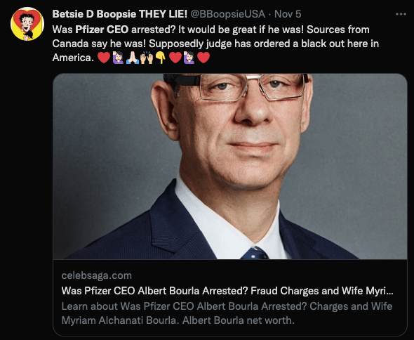 Pfizer CEO Albert Bourla