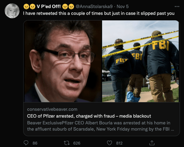 Pfizer CEO Albert Bourla