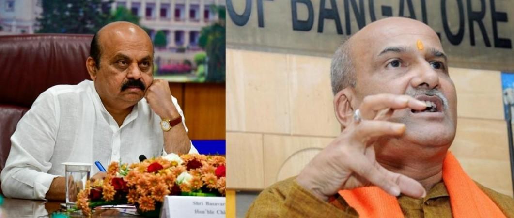 Pramod Muthalik and Basavaraj Bommai