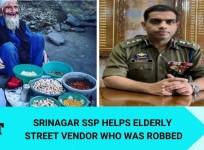 Srinagar SSP helps old man