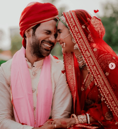 Rajkumar Rao and Patralekha Paul got married at an intimate wedding in Chandigarh Rajkumar Rao and Patralekha Paul got married in an intimate wedding in Chandigarh