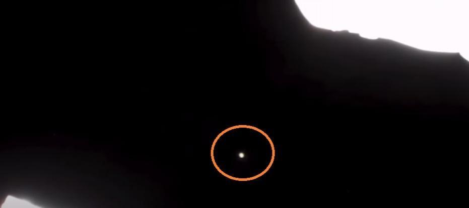 Alleged UFO spotted near ISS UFO near ISS