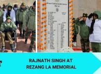 Rajnath Singh at Rezang La