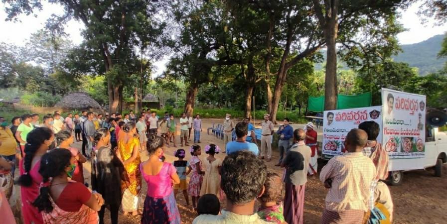 Andhra Pradesh Police's major crackdown on drugs; 201 acres of cannabis crop destroyed