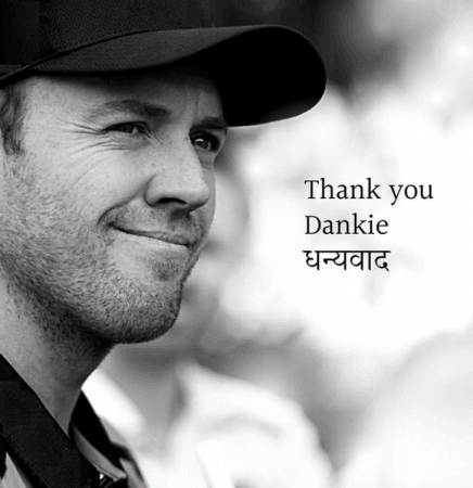 South African cricketer AB de Villiers in his farewell speech thanked his fans and family. South African cricketer AB de Villiers in his farewell speech thanked his fans and family.