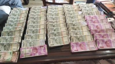 Demonitised notes seized