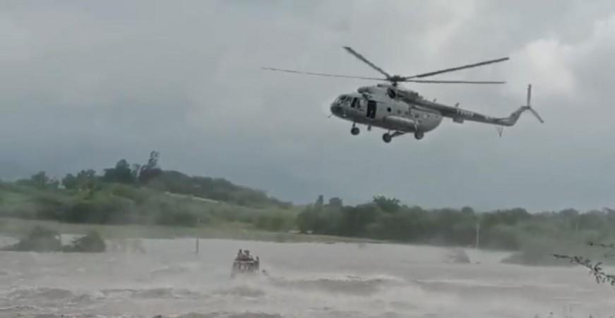 Andhra floods damage road, rail routes; several trains cancelled Andhra floods damage road, rail routes; several trains cancelled