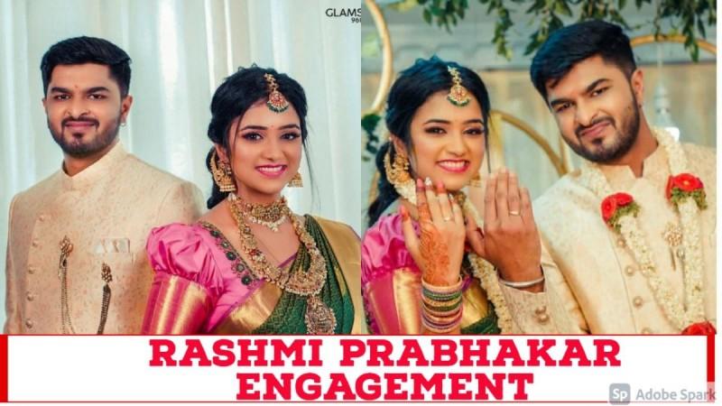 Rashmi Prabhakar engagement. Rashmi Prabhakar Engagement Photos