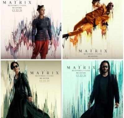 'The Matrix Resurrections' posters