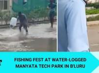 Bengaluru's IT park, Manyata Tech Park, was flooded