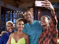 Will Smith and family