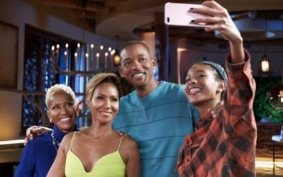 Will Smith and family