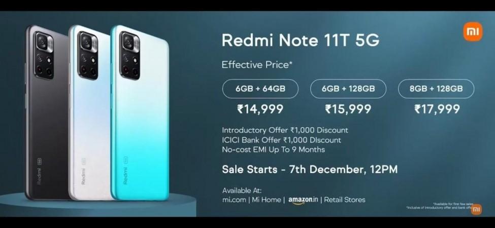 Redmi Note 11T 5G Redmi Note 11T 5G